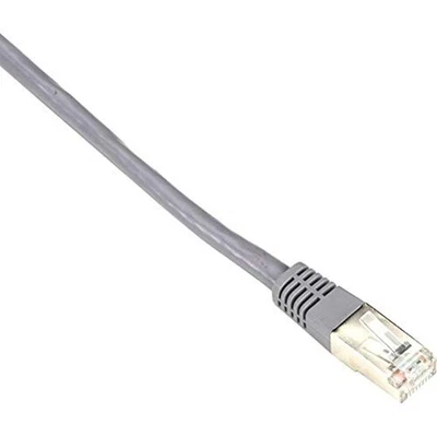 Black Box Cat6 250-MHz Shielded, Stranded Cable SSTP [PIMF], PVC, Gray, 3-ft. - Image 1 of 2