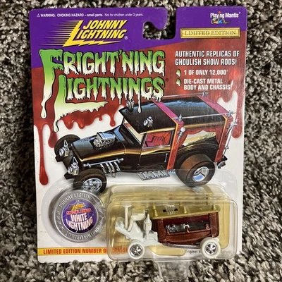 1:64 JOHNNY WHITE LIGHTNING HALLOWEEN BOOTHILL EXPRESS HEARSE - Image 1 of 3
