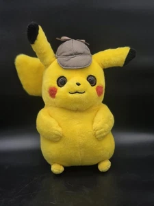 WCT Pokemon Detective Pikachu Plush Stuffed Toy, 8" Tall - Picture 1 of 5