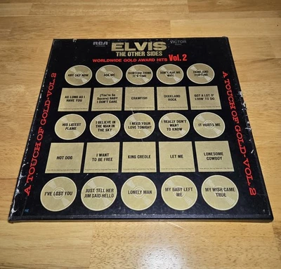 Elvis - The Other Sides: Worldwide Gold Award Hits Vol.2 4 LP Box Set VG+ - Image 1 of 4