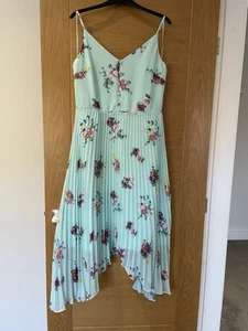 Oasis Occasion Floral Sleeveless Midi Dress UK 12 New with Tags RRP £80 - Picture 1 of 6