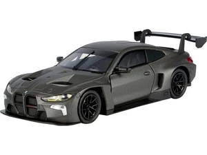 1/24 Motormax Timeless Legends BMW M4 GT3 Diecast Model Matt Black 79390 - Picture 1 of 2