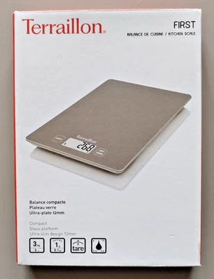 BALANCE DIGITALE DE CUISINE TERRAILLON FIRST - TRES BON ETAT - Photo 1/2