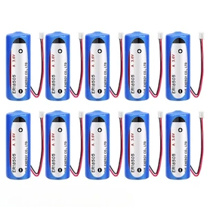 Batería 10PCS ER18505 3.6V Batería 4000mAh Batería No Recargable con Enchufe Blanco 2.0 - Imagen 1 de 3