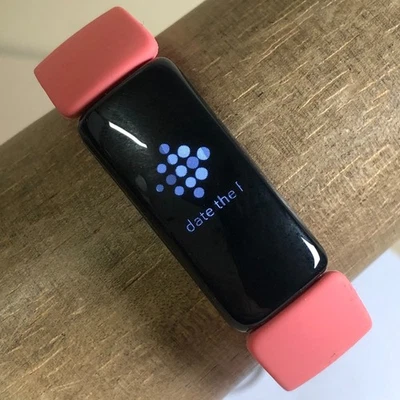Fitbit Inspire 2 Unisex Pink Health & Fitness Tracker Watch 7 1/4" NO CHARGER - Image 1 of 4