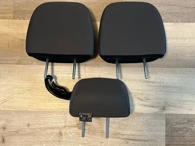 Juego de 3 reposacabezas trasero Subaru Impreza Crosstrek 2024 segunda fila tela gris OEM Foto 1 de 4