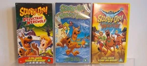Vintage Scooby Doo VHS Horror Videos Job Lot Bundle X 3 - Picture 1 of 6