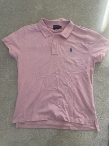 Polo Ralph Lauren Women's Pink polo - size L - Excellent Condition - Picture 1 of 4