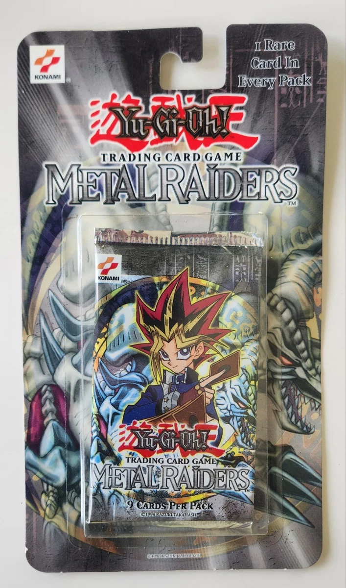 Yu-Gi-Oh! TCG Metal Raiders Sealed Collectible Card Game Packs for