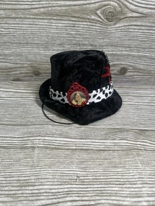 Disney Parks 101 Dalmatiner Cruella DeVIL schwarz Mini Zylinder Hut Halloween Kostüm - Bild 1 von 7