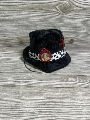 Disney Parks 101 Dálmatas Cruella DeVIL Negro Mini Sombrero de copa Disfraz de Halloween Foto 1 de 4
