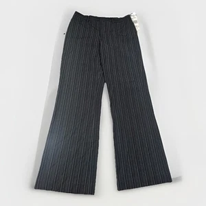 9 West Größe 0 Petite Piccadilly Prinzessin Hose neu mit Etikett Nadelstreifen - Bild 1 von 7