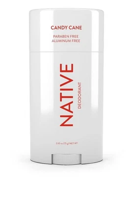 Native Deodorant - Paraben Free Aluminum Free - Candy Cane - Full Size 2.65 OZ - Image 1 of 4