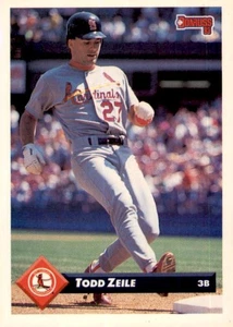Todd Zeile 1993 Donruss Baseball #20 - Picture 1 of 2