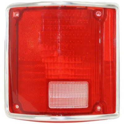 For 1975-1978 C35 Rear Left Tail Lights Red & Clear Plastic 5968329 GM2800122 Q - Image 1 of 4