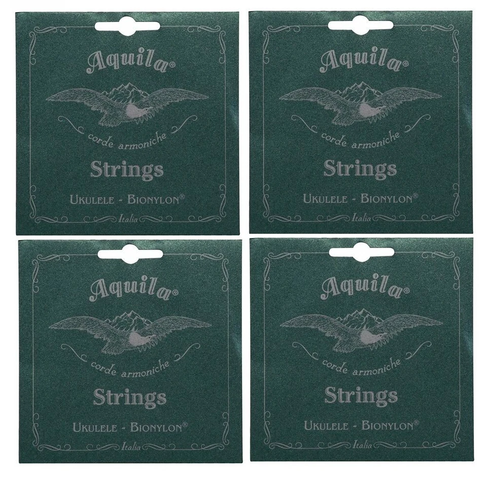 Aquila Bio Nylon Regular Tuning Tenor Ukulele Strings Set - 63U 4 sets - Image 1 of 1