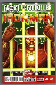 IRON MAN #7 - GREG LAND ART & COVER - MARVEL NOW! - 2013 - Picture 1 of 1