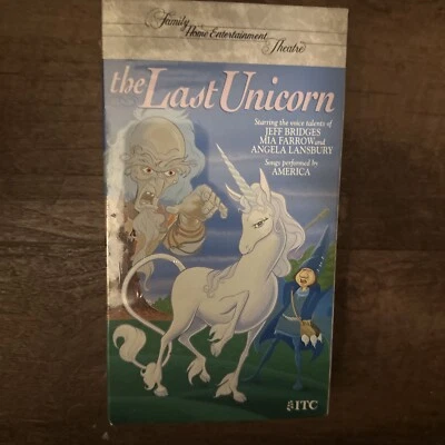 Home Entertainment The Last Unicorn (VHS, 1994) ITC Bridges, Sealed New - Image 1 of 4