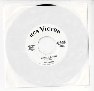 ROY GAINES/BOB CALLAWAY Skippy is a Sissy/Native 7" RE VINYL 50s ROCKABILLY - Picture 1 of 2