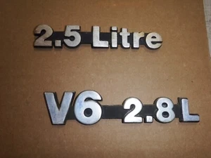 JEEP CHEROKEE XJ 2,5 LITROS 2,8 V6 EMBLEMAS EMBLEMA FABRICANTE ORIGINAL MJ COMANCHE - Imagen 1 de 2