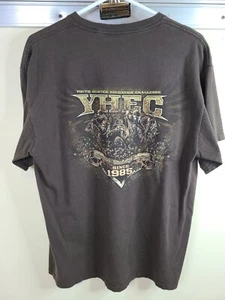 NRA Youth Large Short Sleeve Dark Brown Hunter Education Challenge T-Shirt Tee - Picture 1 of 6