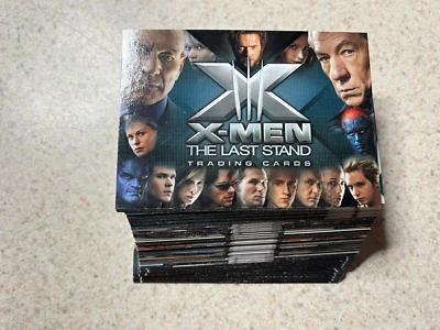 Marvel X-MEN The Last Stand 2006 COMPLETE BASE CARD SET 1-72 RITTENHOUSE - Image 1 of 2