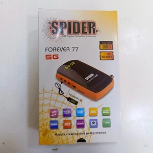 Spider Digital Satellite Receiver TV Box Forever 77 5G Full HD - Picture 1 of 6