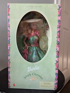 1994 Mattel Barbie Simply Charming Special Edition Doll w/ Bracelet - New - Picture 1 of 5