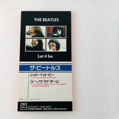 The Beatles - Let It Be[Japan 3"CD Snap Pack]Rare Edtion XP10-2072 Foto 1 de 4