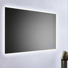 Specchio bagno retroilluminato a led 80x60 con accensione touch