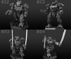 Mecánico alternativo PNT Panther "'Dragon" para miniaturas Battletech (PMW) - Imagen 1 de 9