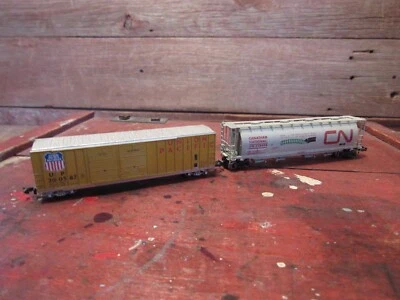 VINTAGE Mix LOT N SCALE TRAIN Cars - BOX or HOPPER or OTHER MIX CARS! - Image 1 of 4