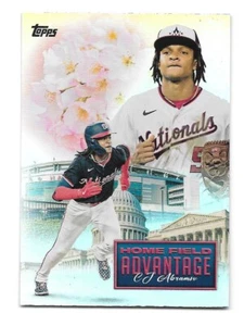 2024 Topps Update Series CJ ABRAMS Home Field Advantage -WASHINGTON NATIONALS- - Picture 1 of 1