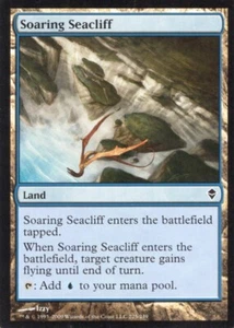 4X SOARING SEACLIFF 225/249 ZENDIKAR MTG MAGIC CASI NUEVO X4 (yourdeckbuilder) - Imagen 1 de 1