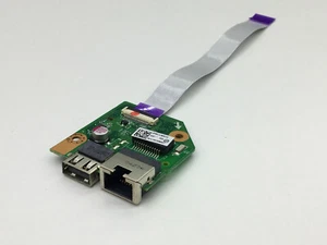 Toshiba Satellite L50-B series laptop USB LAN Board with flex cable DA0BLIPC6E0 - Bild 1 von 1