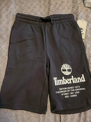 Pantalones cortos de punto Timberland para niños talla S (8) nuevos con etiquetas gris oscuro Foto 1 de 4