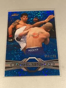 2013 Topps UFC Finest Blue Refractor #25 Raphael Assuncao 60/188 - Picture 1 of 1