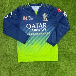 IPL 2025 Royal Challenger Bangalore Camiseta Oficial para Aficionados RCB Camisetas para Aficionados de Cricket - Imagen 1 de 5