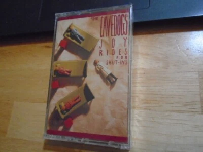 SEALED RARE OOP Cavedogs CASSETTE TAPE Joy Rides rock GRAVY Brian Stevens boston - Image 1 of 2