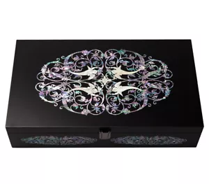Mother of Pearl Archangel Sunglass Box Eyeglasses Display Storage Case Organizer - Picture 1 of 7