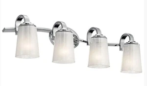 Kichler Oxby Vanity Light 30 in 4-Chrome Modern/Contemporary Model #37517 DEAL - Picture 1 of 10