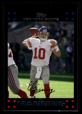 2007 Topps #30 Eli Manning - Image 1 of 2