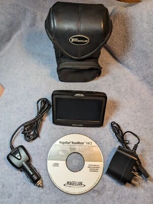 Magellan RoadMate 1412 Car Portable GPS Navigator System 4.3" - Image 1 of 4