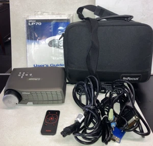 INFOCUS LP70 + Mobile DLP Video Projector, Tested - Picture 1 of 24