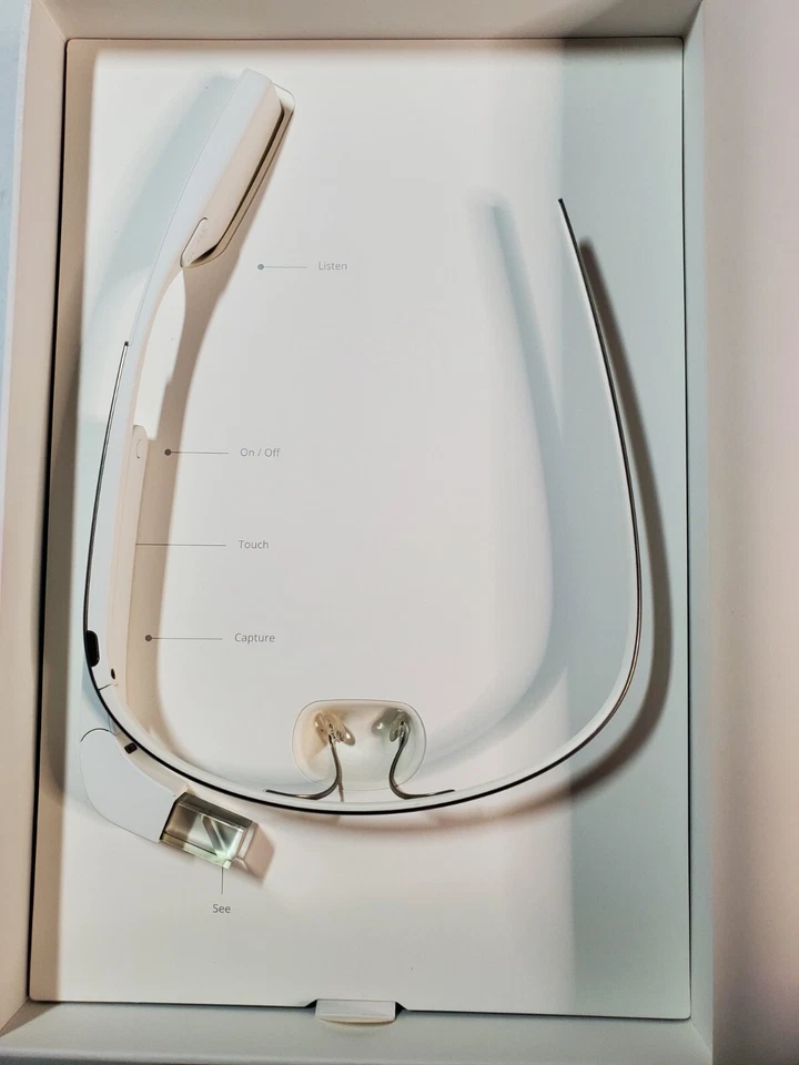 Google XE-C V3 Smart Glasses with Extras  - Charcoal