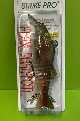 StrikePro 6 3/4" Flex Phantom 3.25oz Swim Bait Musky Pike Bass Fishing Lure NIB - Image 1 of 4