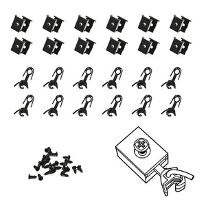 12pcs HO Scale 1:87 E-Z Mate Magnetic Knuckle Couplers with Pockets Screws - Picture 1 of 6