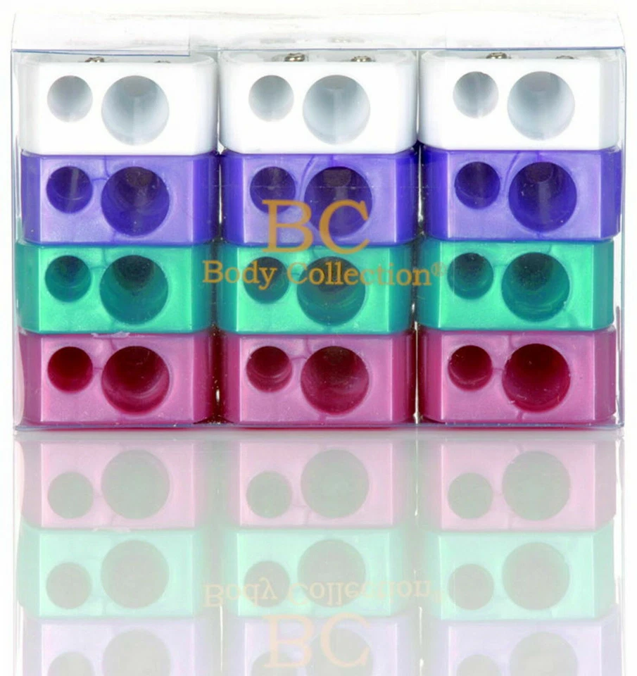Body Collection Duo Cosmetic Pencil Sharpener - Eye / Lip Liner