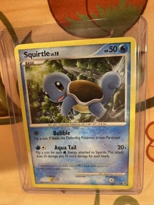 Pokemon TCG Vintage Squirtle #112/132 - Secret Wonders (SW) Rare Trading Card - Image 1 of 2