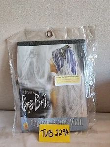 Accesorio Disfraz Velo Novia Cadáver Rubíes - Imagen 1 de 4